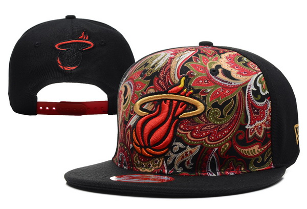 NBA Miami Heat NE Snapback Hat #254